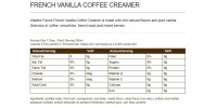French Vanilla Coffee Creamer (6 bottles)